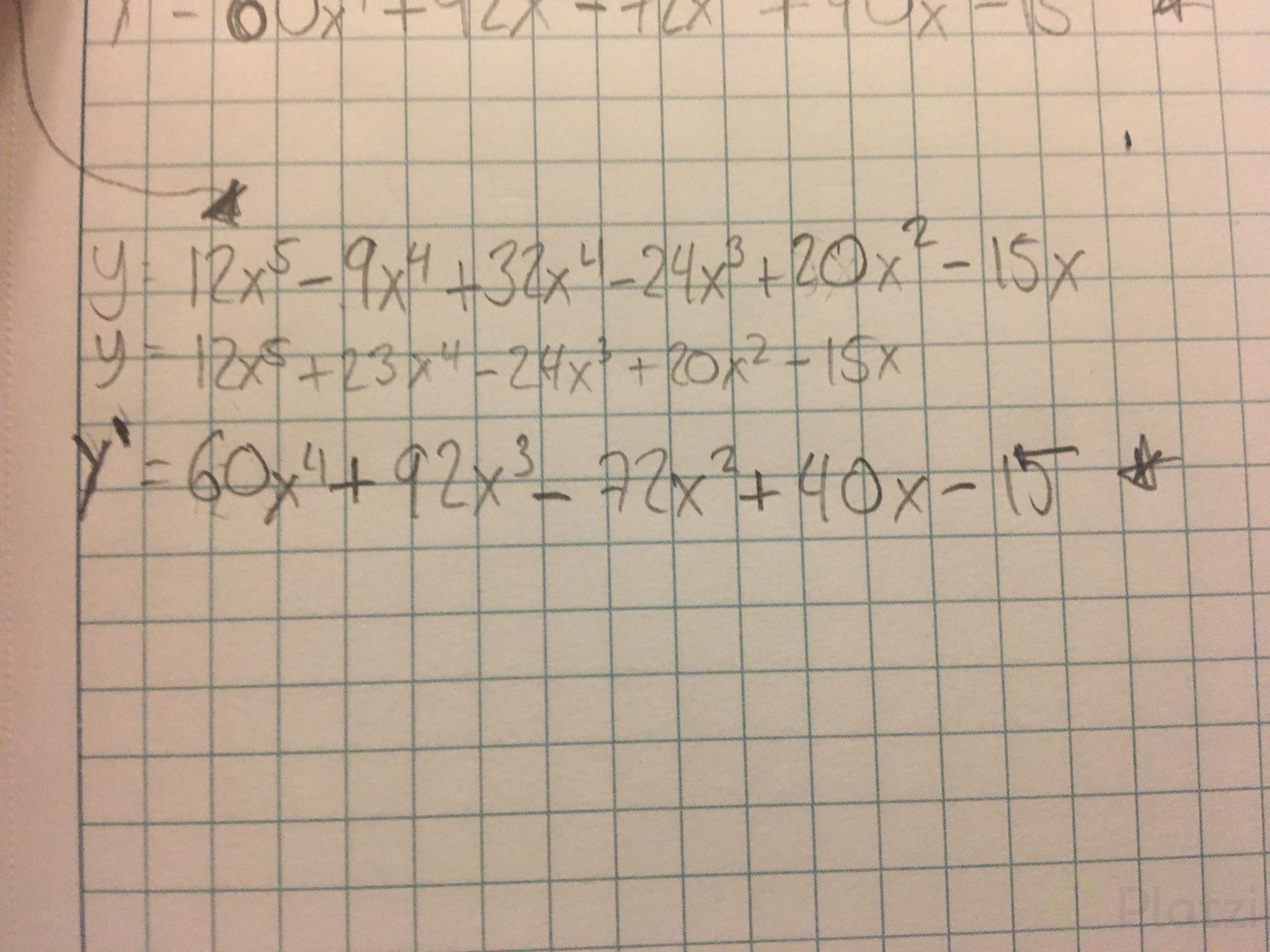 Derivada De Funciones Algebráicas Multiplicación I Platzi